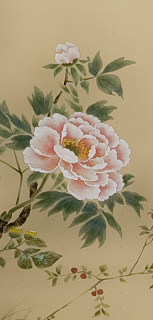 四季草花　中野長春（直筆）