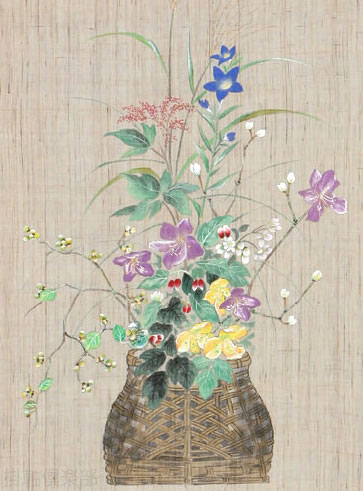 花籠　高木　硯山【直筆作品】
