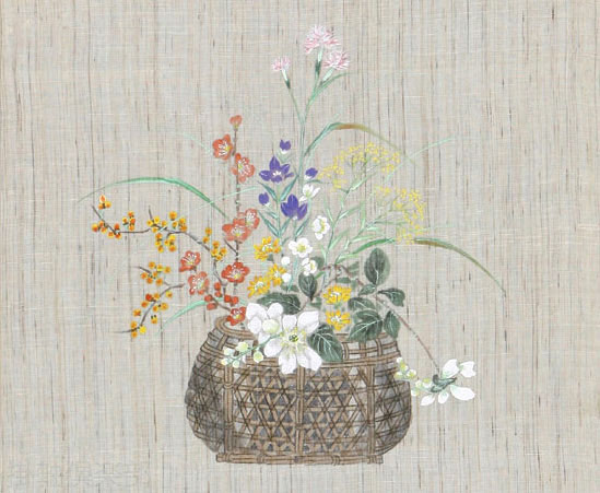 花籠　高木　硯山【直筆作品】