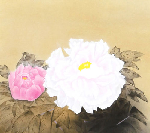 牡丹　中村岳陽【直筆作品】