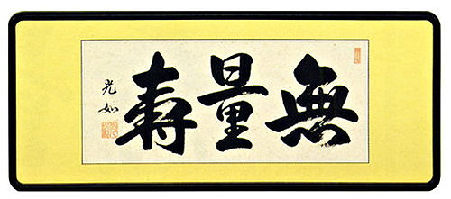 「無量寿」丹羽光如（二尺五寸）【直筆作品】